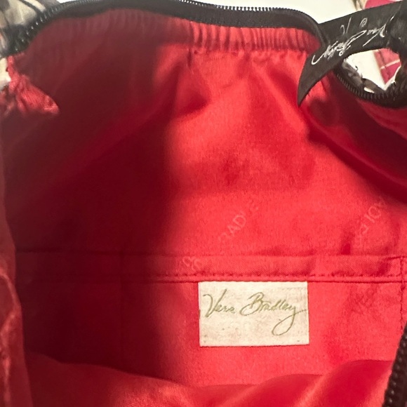 Vera Bradley Pink and Gray Floral Crossbody Bag - Picture 2 of 4